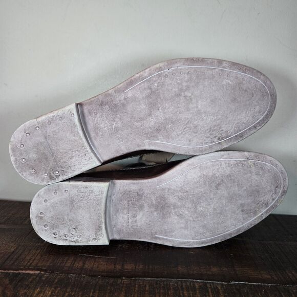 NEW Bed Stu Sandro Wingtip Mens Size 8.5 Oxford Rustic Leather Distressed Shoes - Picture 9 of 11